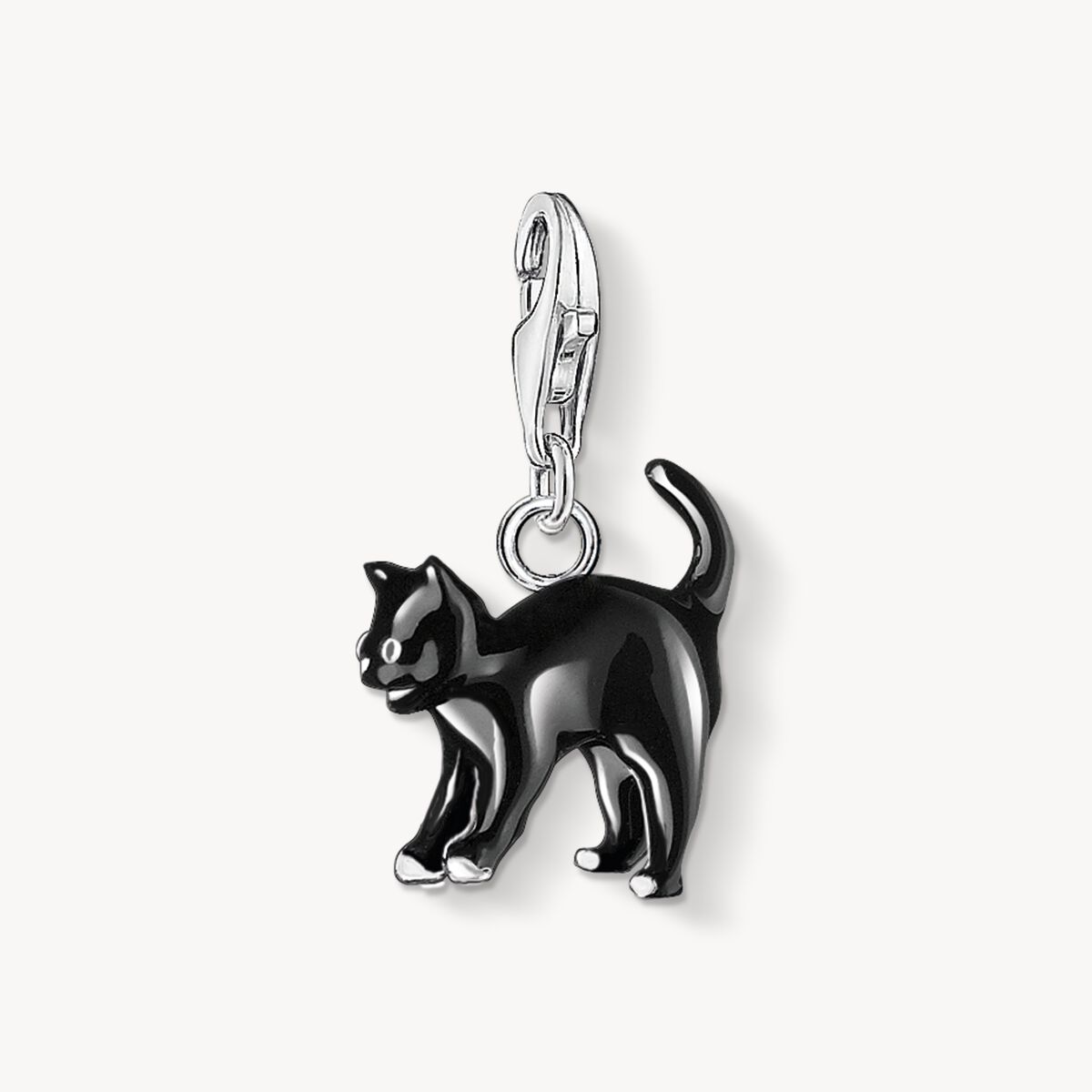 CHARM-ANHÄNGER SCHWARZE KATZE