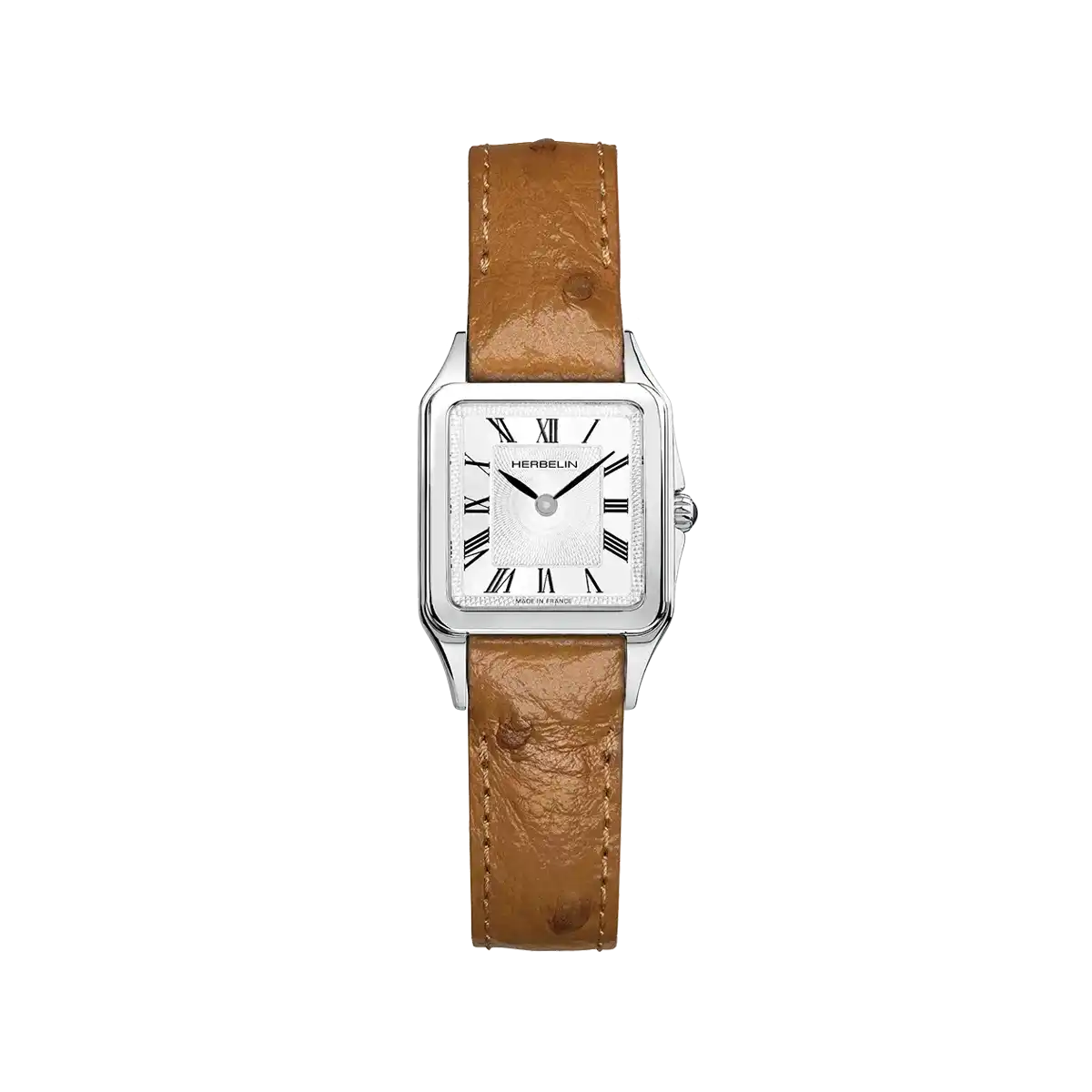 Herbelin Luna Quarz Stahl mit Lederband