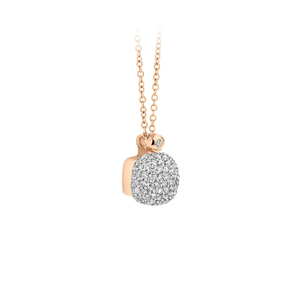 Bigli Mini Sweety Anhänger Klein mit weißen Diamanten