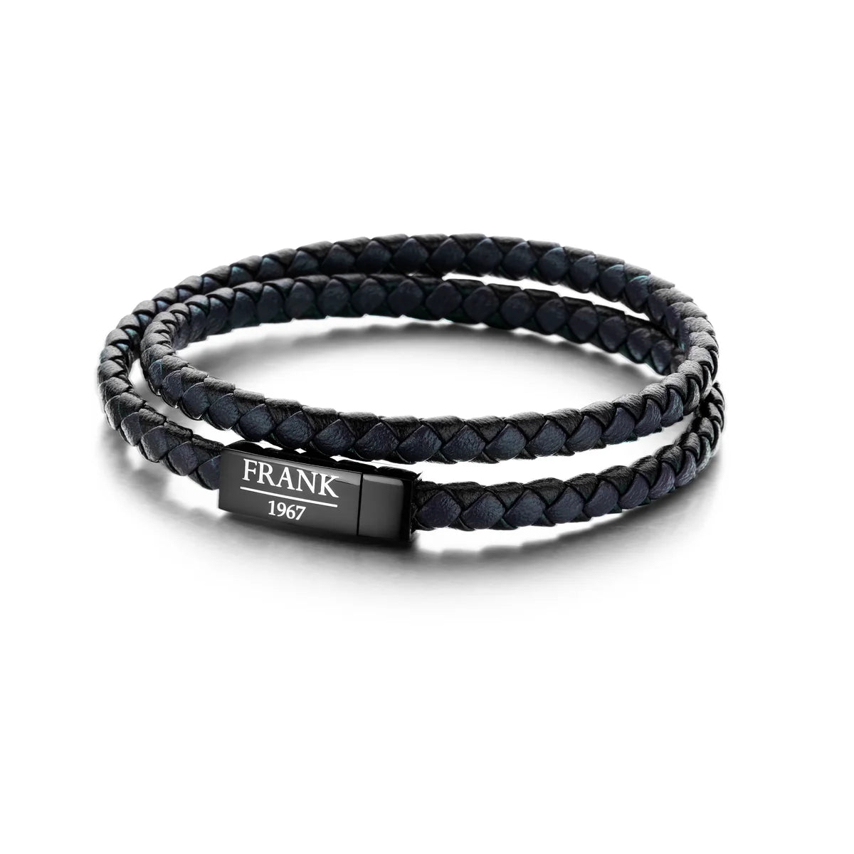 Frank 1967 doppelt gewickeltes Lederarmband