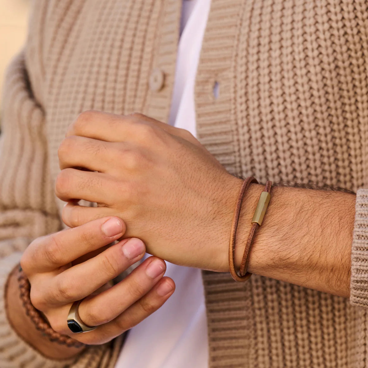 Frank 1967 Doppeltes Lederarmband