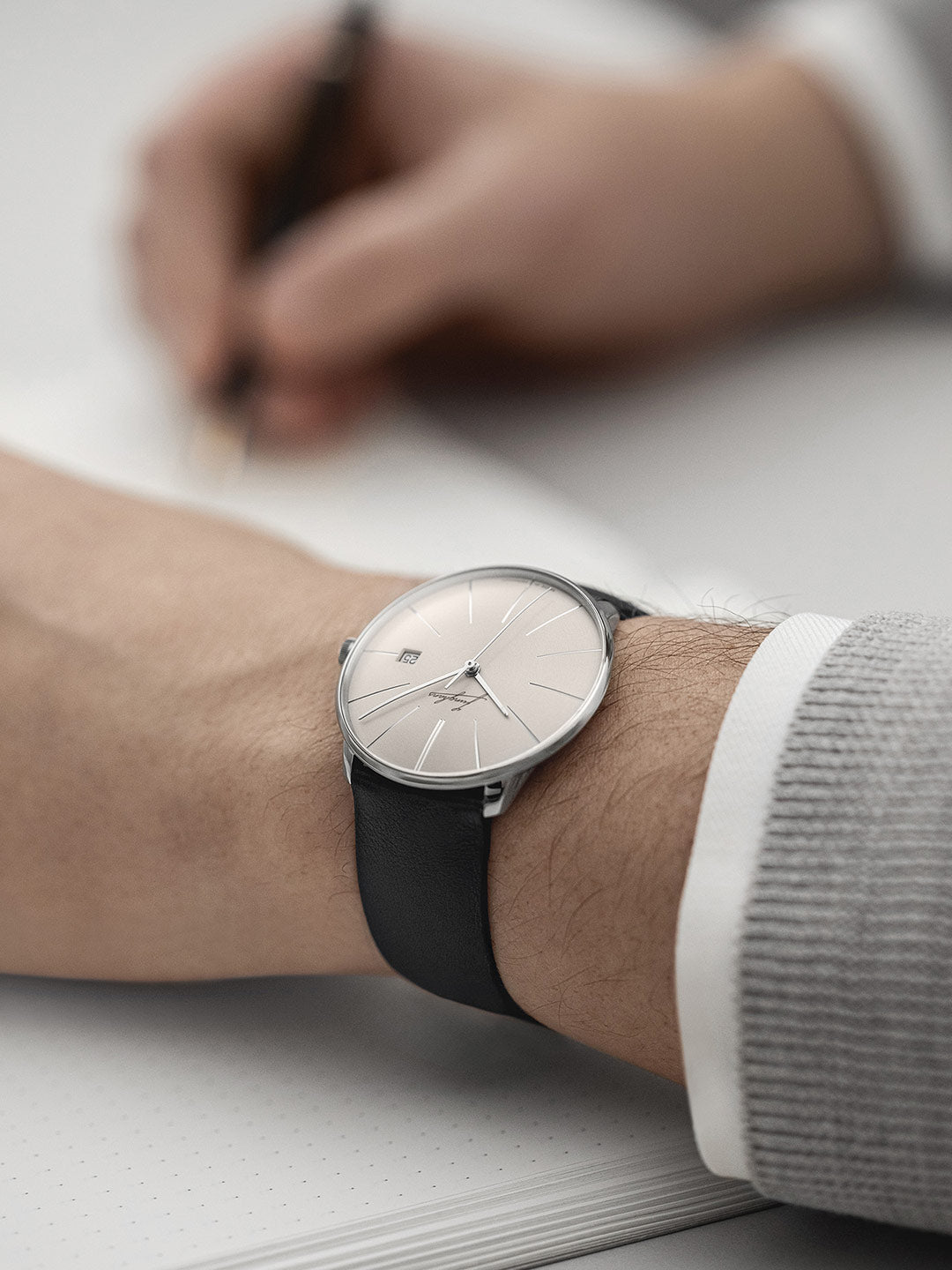 Junghans Meister fein Automatic Signatur