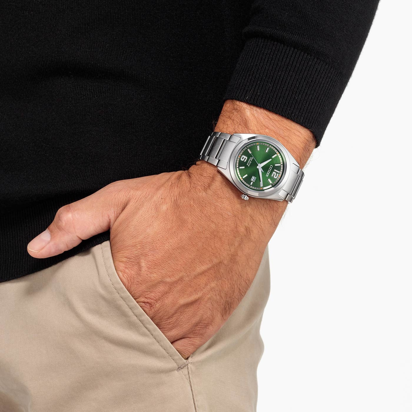 Citizen Herren Eco Drive Titanium AW1641-81X