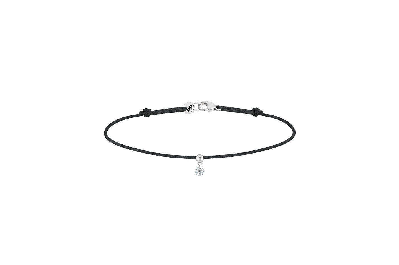 La Brune et La Blonde BB CORD Armband mit Diamant