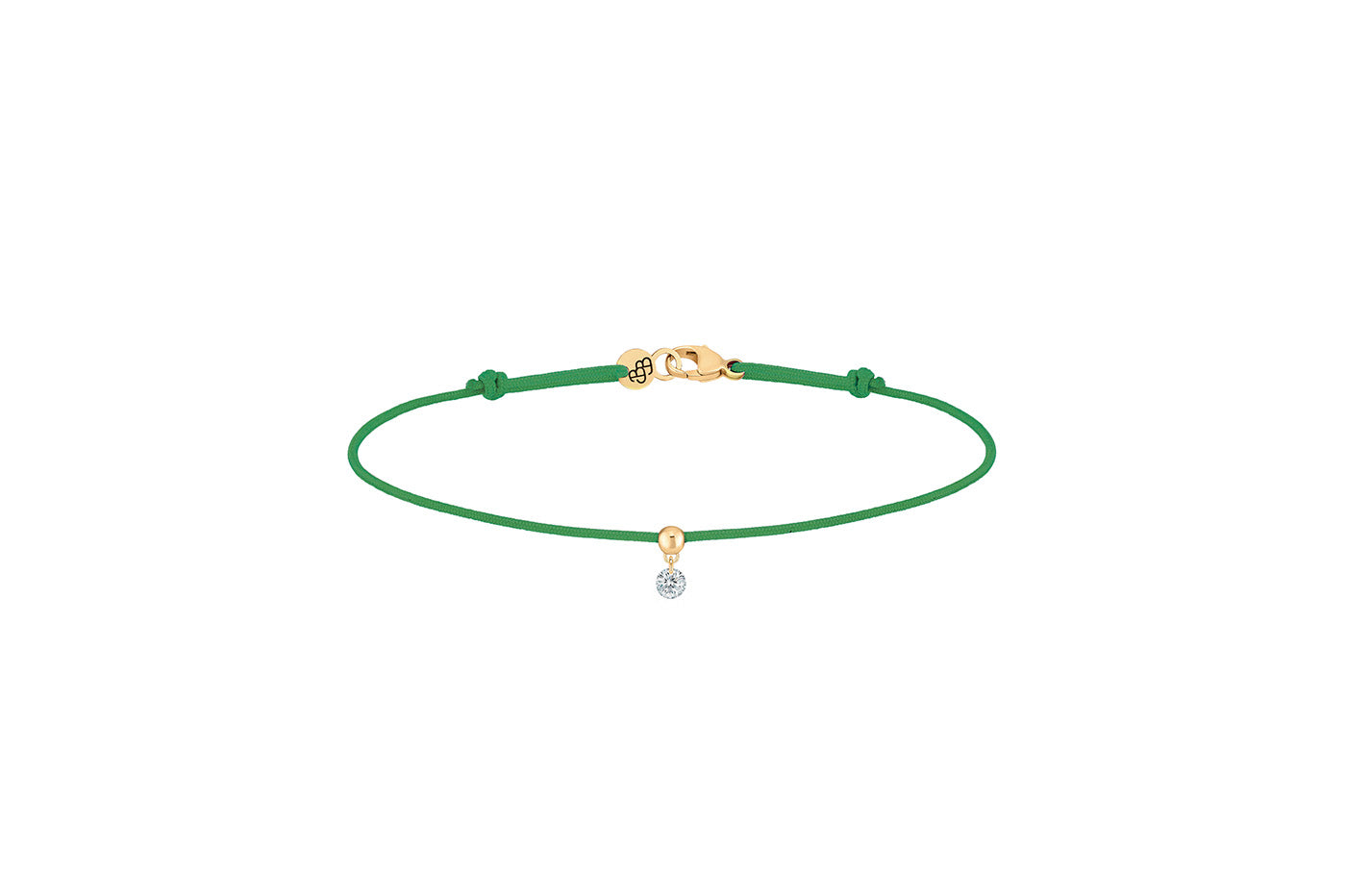 La Brune et La Blonde BB CORD Armband mit Diamant