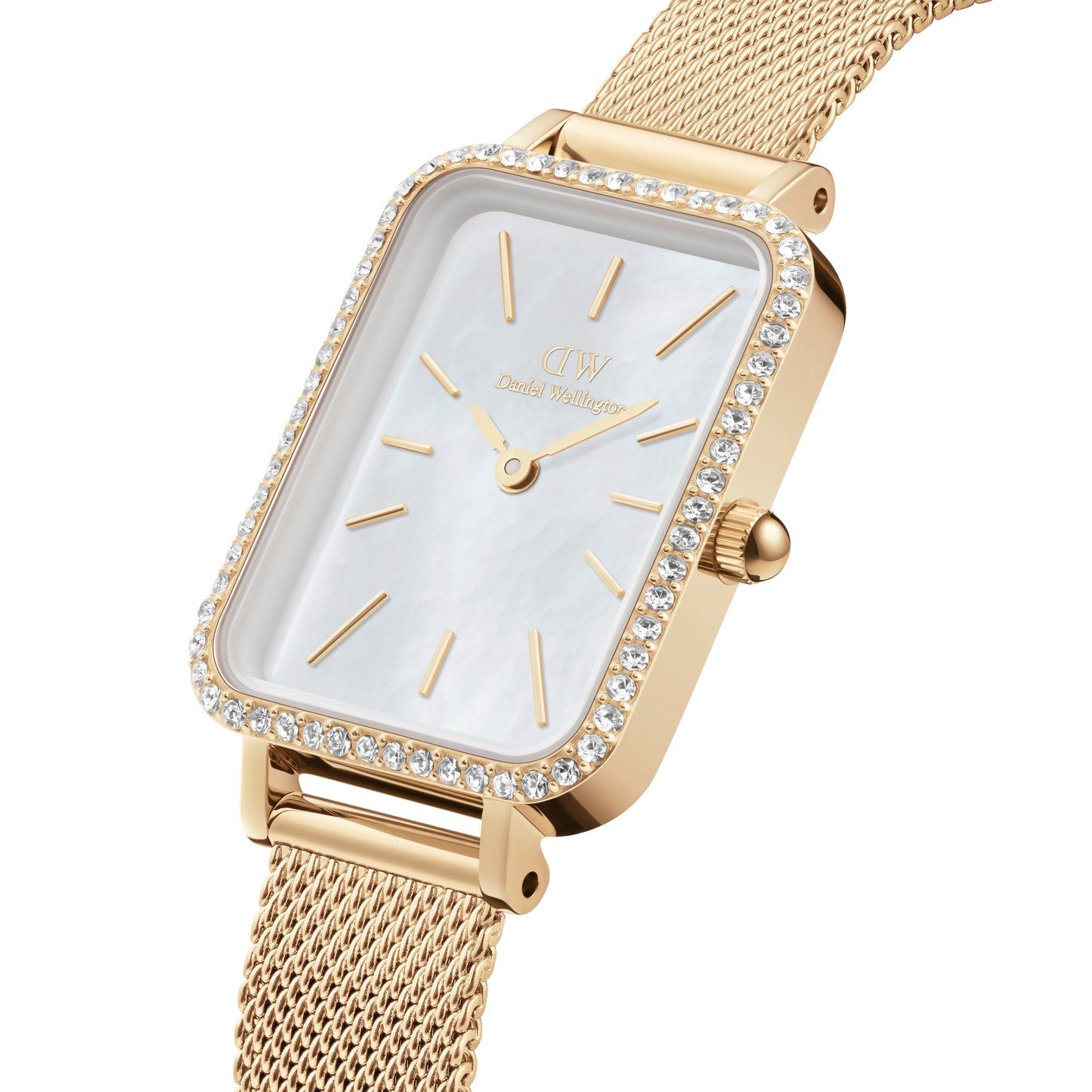 Daniel Wellington Quadro Lumine Bezel Evergold
