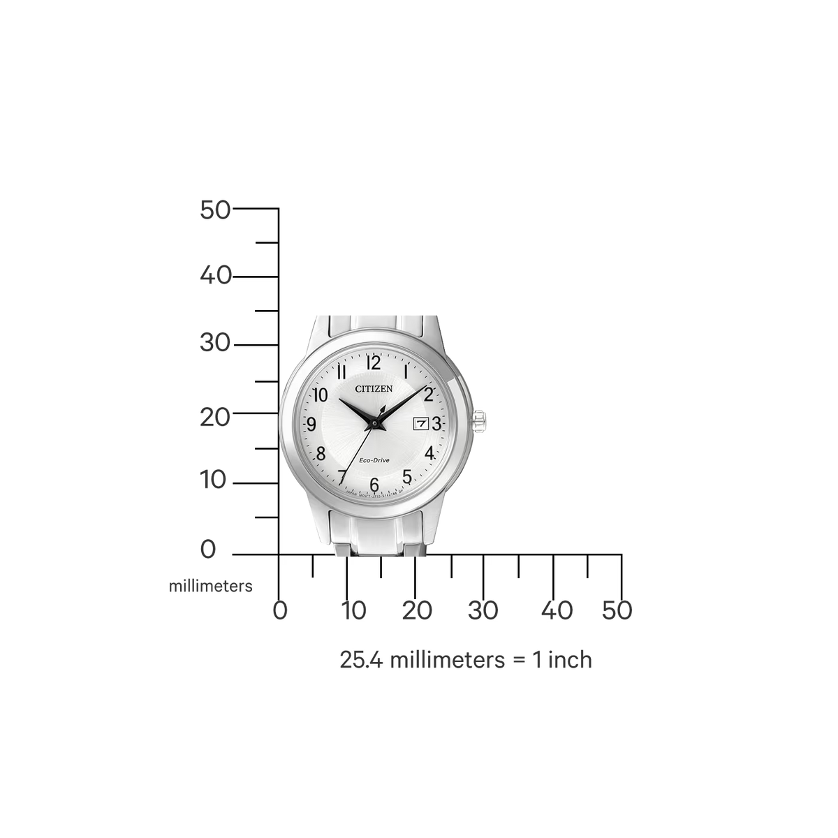 Citizen Damen Eco Drive - FE1081-59E