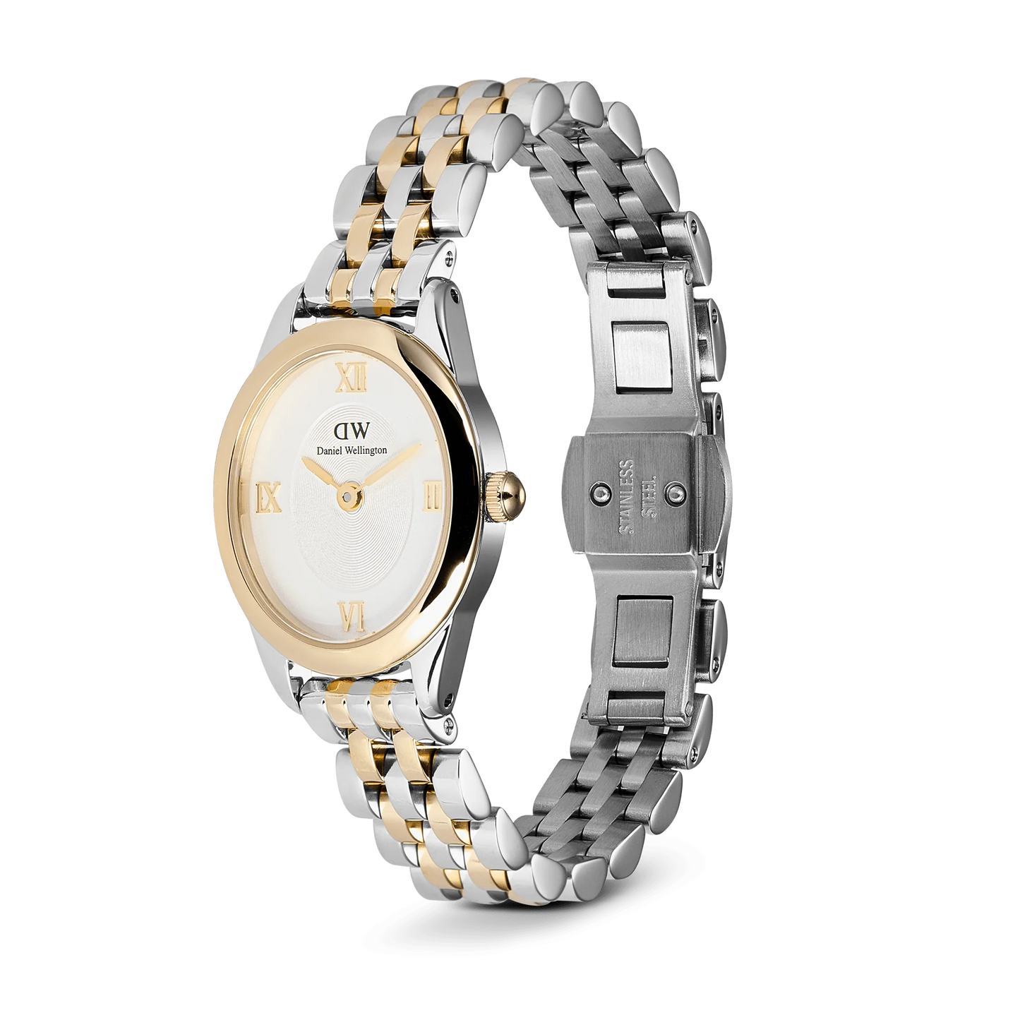 Daniel Wellington Ophelia Mini Bicolor Stahl/Gelbgold
