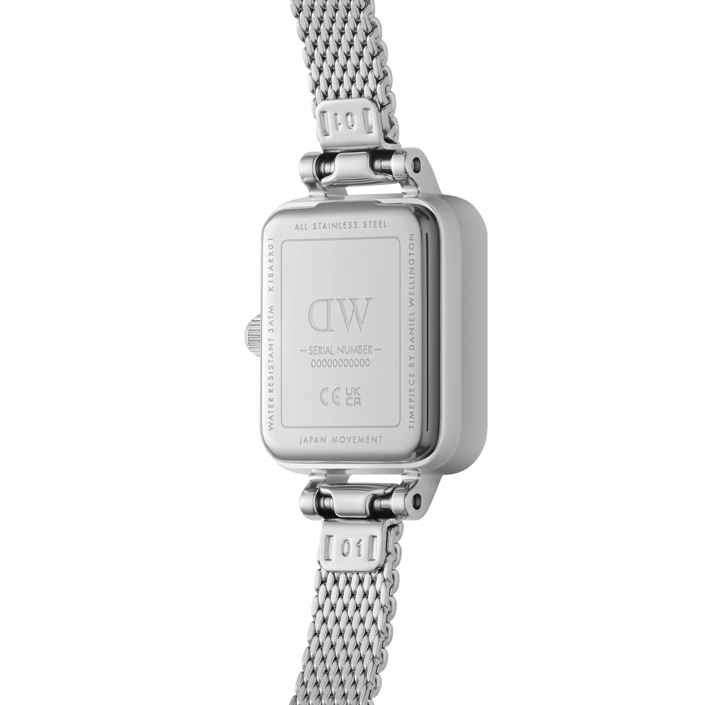 Daniel Wellington Quadro Mini Stahl