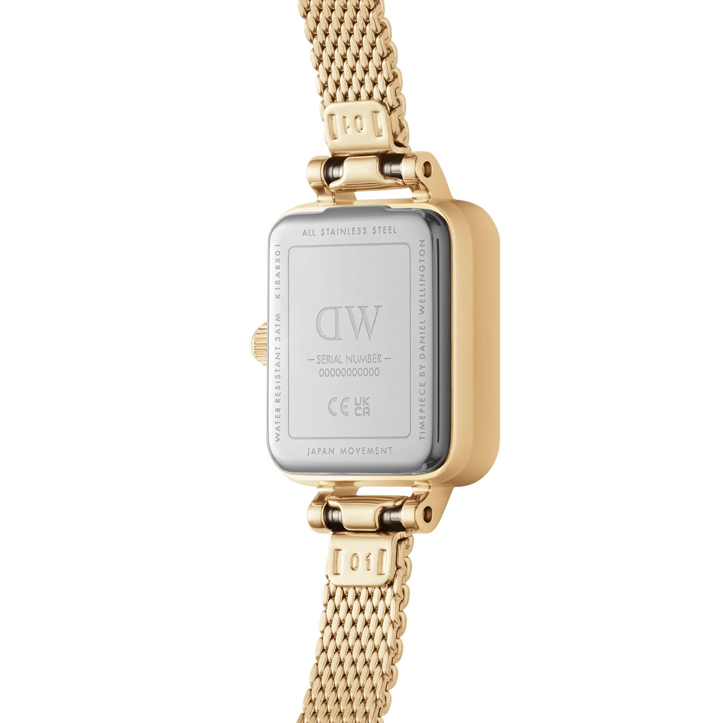 Daniel Wellington Quador Mini Gelbgold