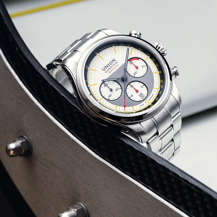 UNION GLASHÜTTE BELISAR CHRONOGRAPH LIMITED EDITION SILVRETTA CLASSIC