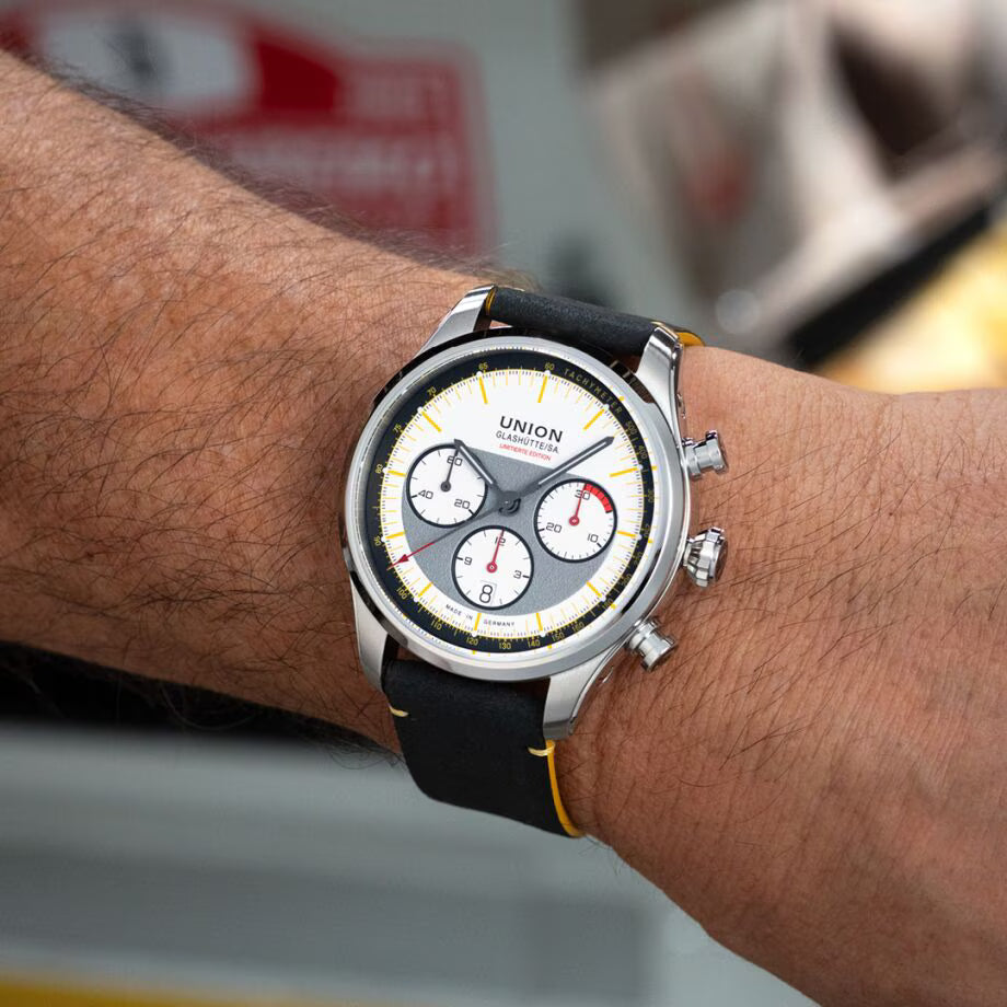 UNION GLASHÜTTE BELISAR CHRONOGRAPH LIMITED EDITION SILVRETTA CLASSIC
