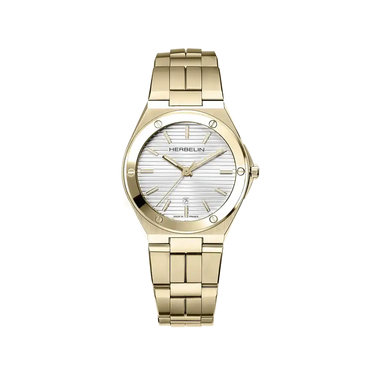 Herbelin Cap Camarat Quarz Gelbgold
