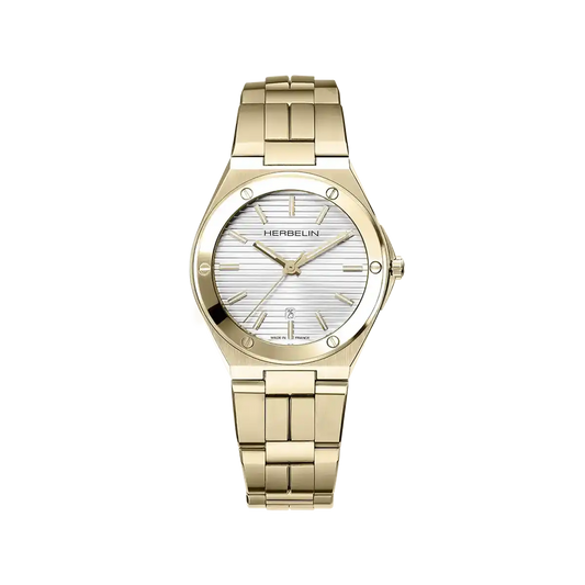 Herbelin Cap Camarat Quarz Gelbgold