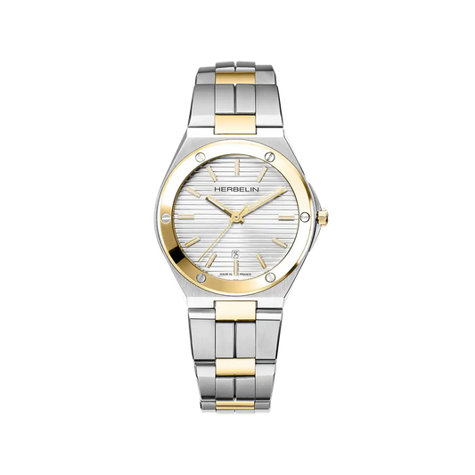 Herbelin Cap Camarat Quarz Bicolor Stahl/Gelbgold