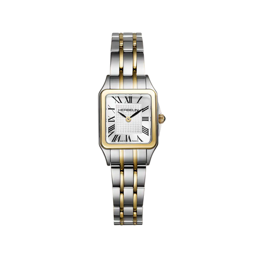 Herbelin Luna Mini Quarz Bicolor Stahl/Gelbgold