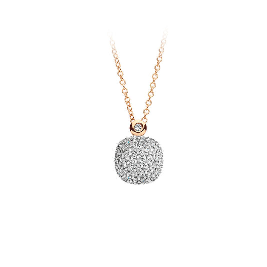 Bigli Mini Sweety Anhänger Klein mit weißen Diamanten