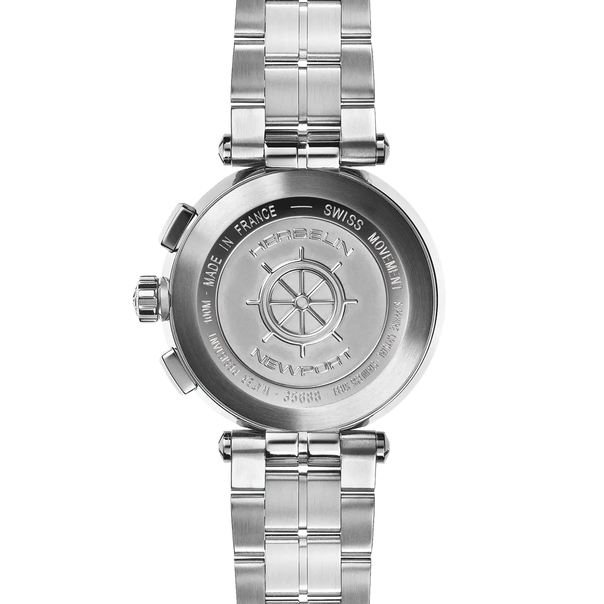 Herbelin New Port Chronograph Stahl