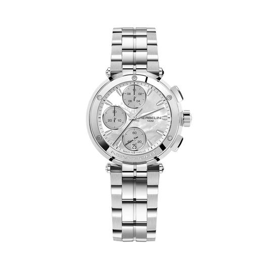Herbelin New Port Chronograph Stahl