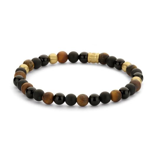 Frank 1967 Gemischte Natursteinperlen Armband