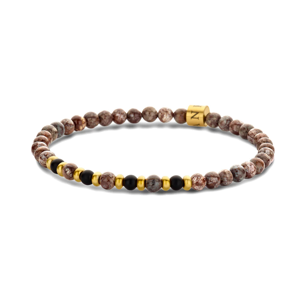 Frank 1967 Rustikales Armband aus Naturperlen
