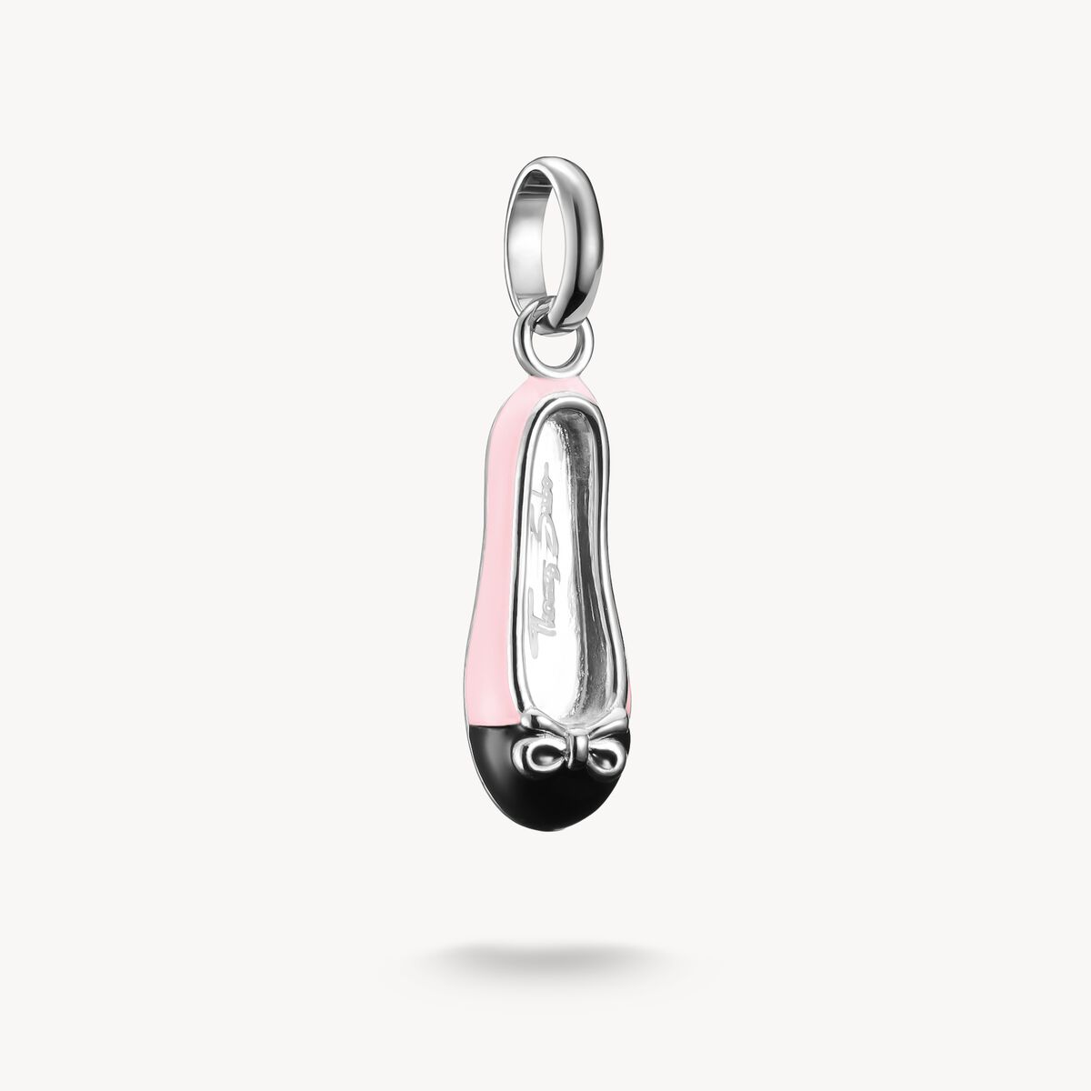 CHARM-ANHÄNGER BALLERINA PINK CONNECT SILBER