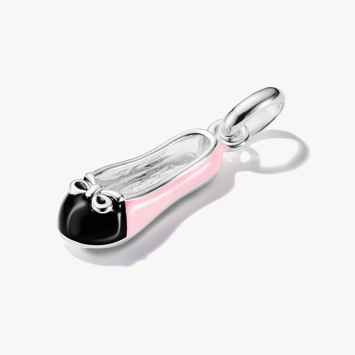 CHARM-ANHÄNGER BALLERINA PINK CONNECT SILBER