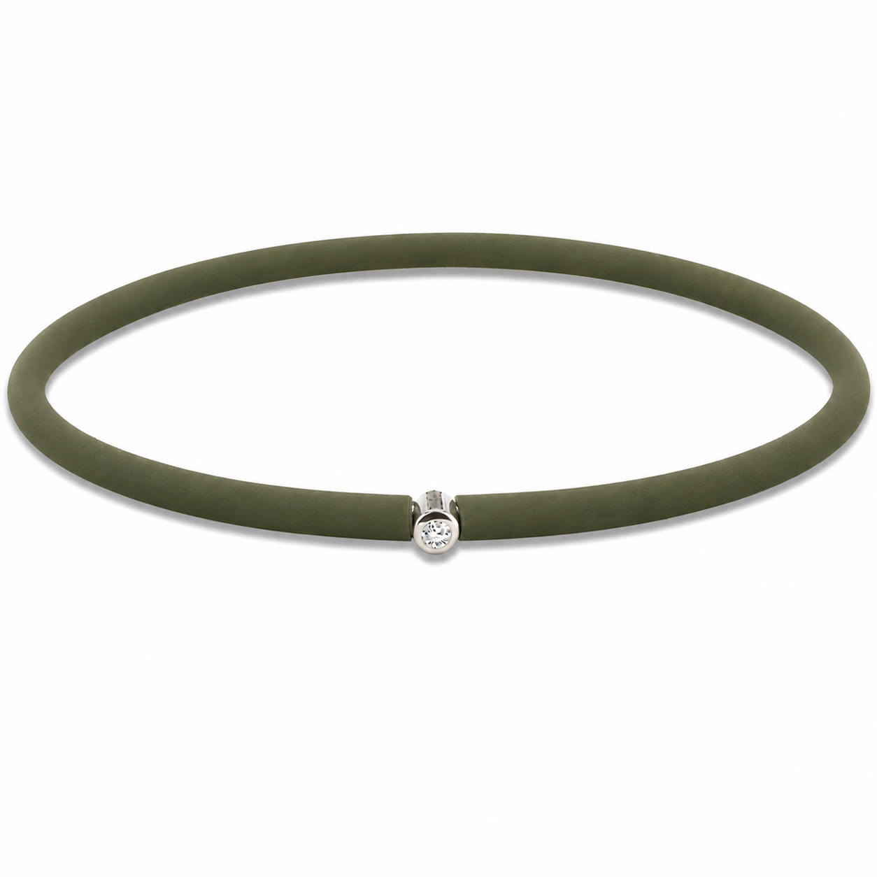 MY FIRST DIAMOND ”Kaki“ Armband
