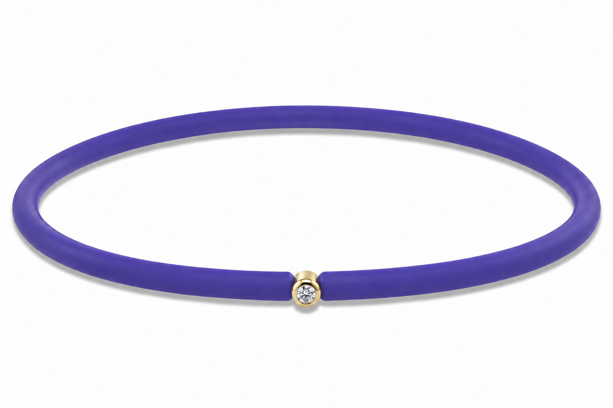 MY FIRST DIAMOND ”Indigo“ Armband