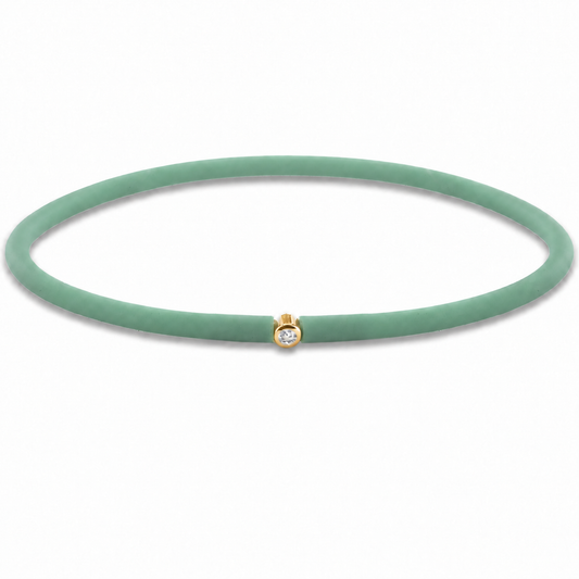 MY FIRST DIAMOND ”Mint“ Armband