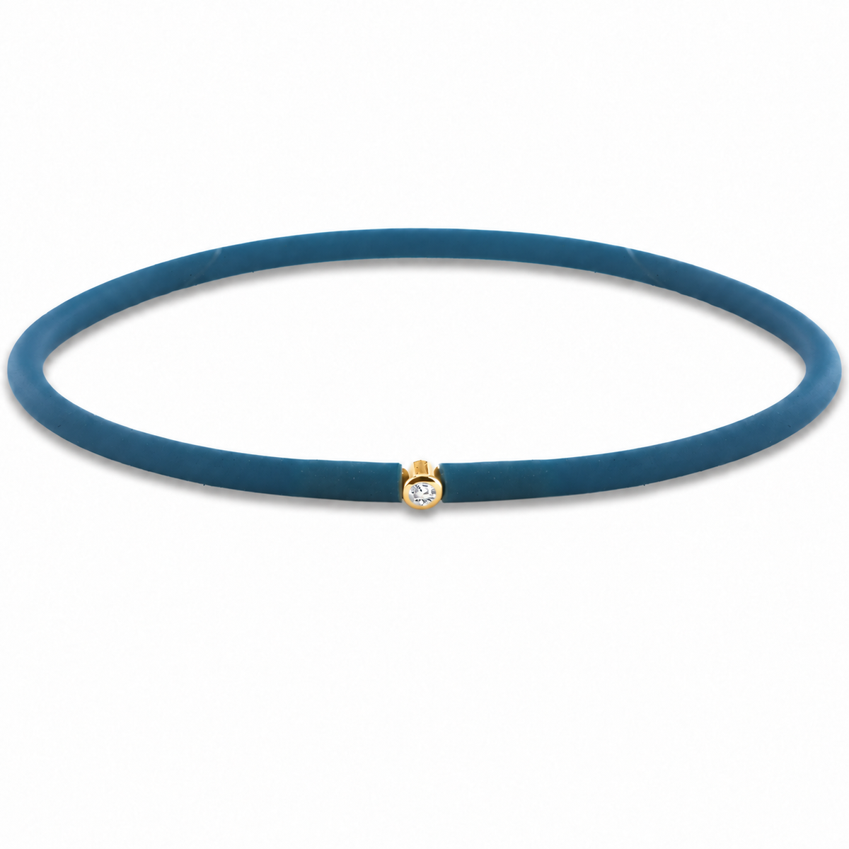 MY FIRST DIAMOND ”Bleu pétrol“ Armband
