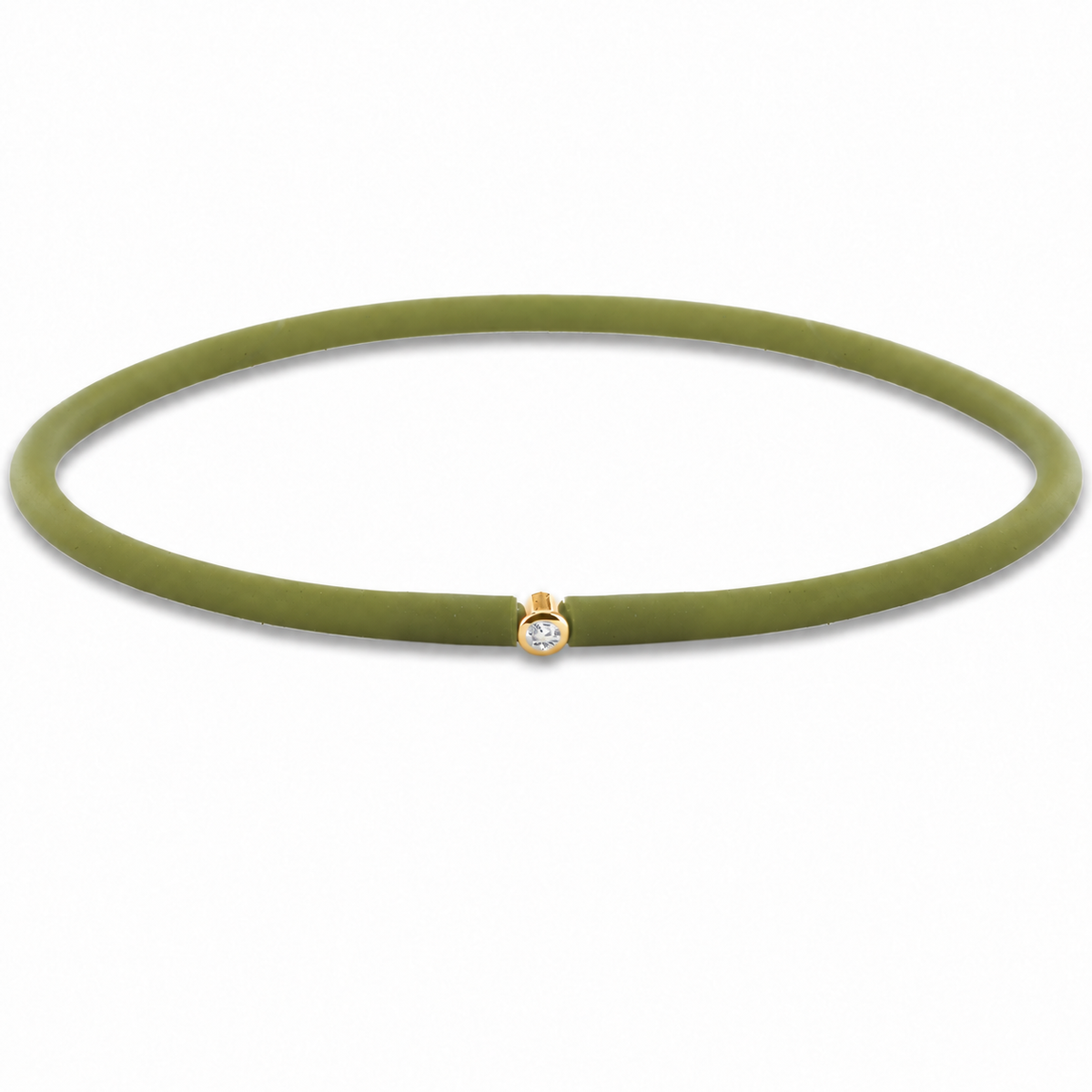 MY FIRST DIAMOND ”Olive” Armband