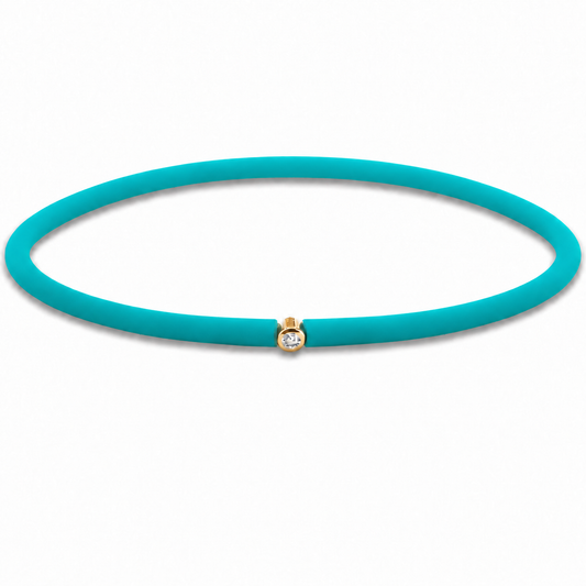 MY FIRST DIAMOND ”Turquoise” Armband