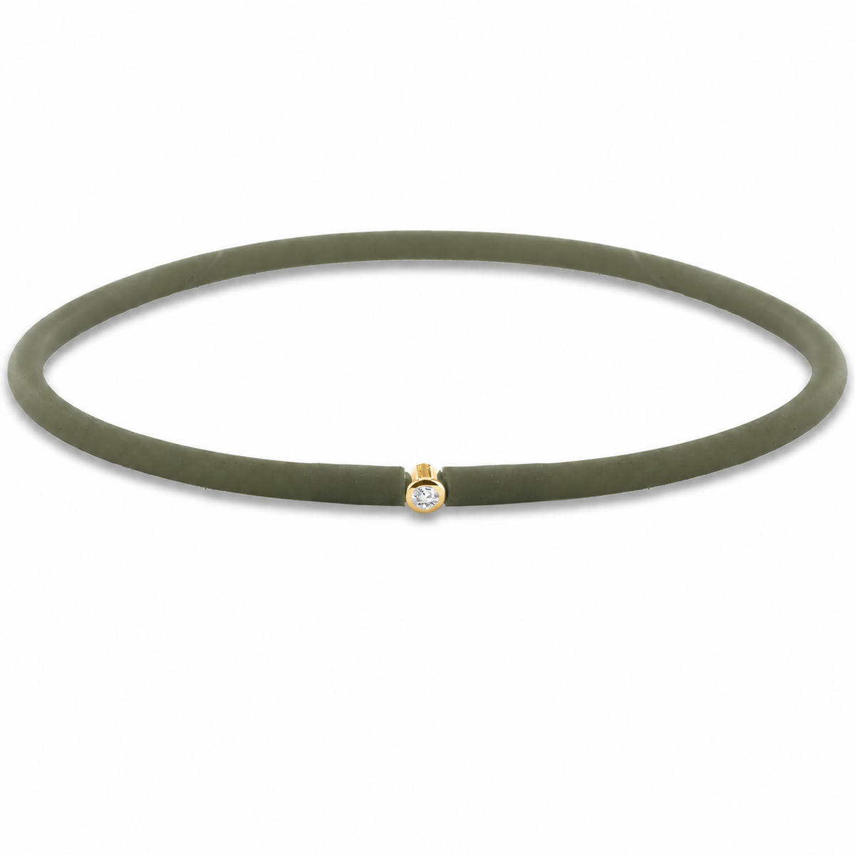 MY FIRST DIAMOND ”Kaki“ Armband