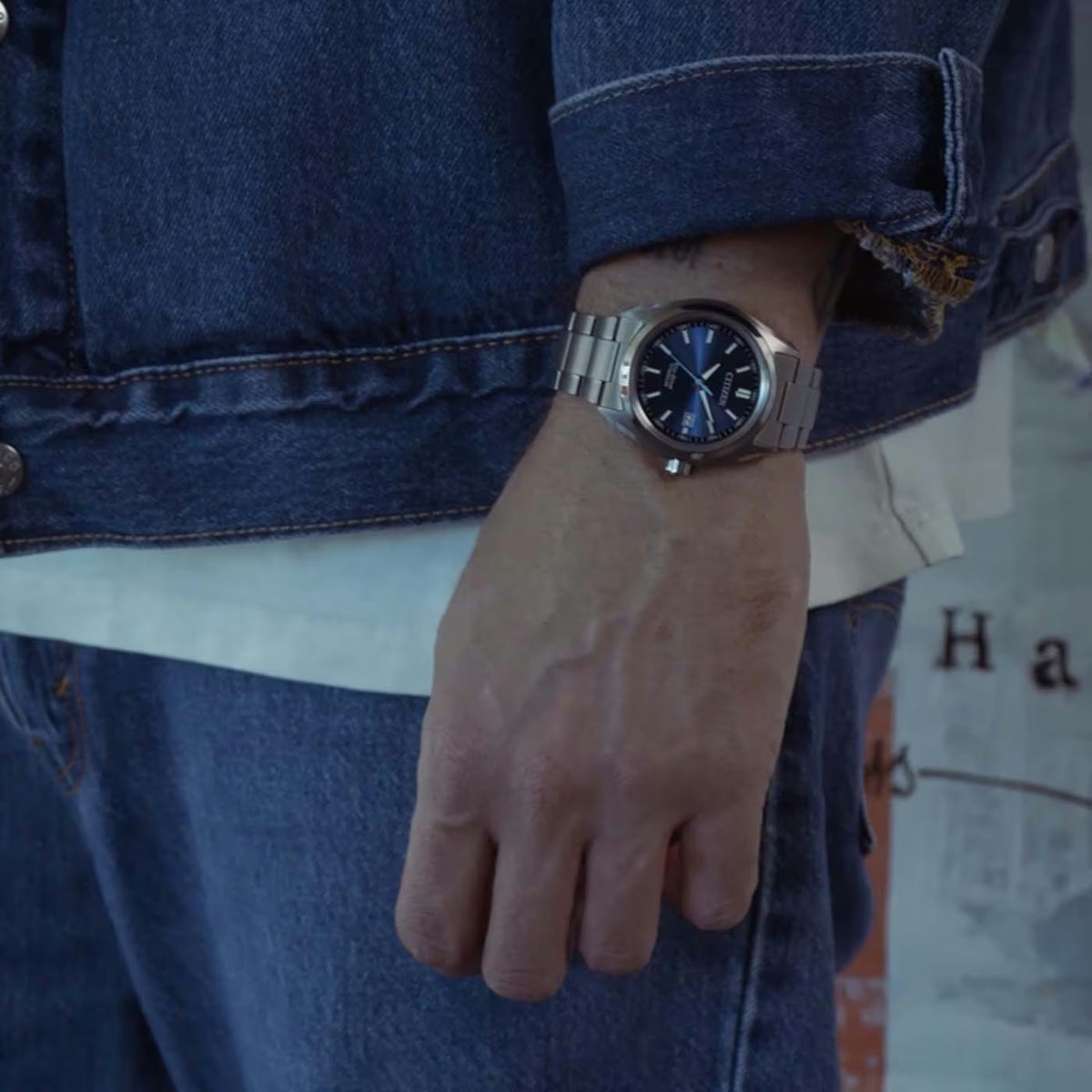 Citizen Herren Super Titanium Eco Drive - AW1900-50L
