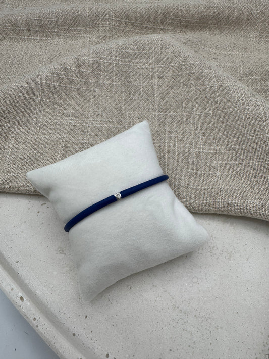 MY FIRST DIAMOND "Navy" Armband