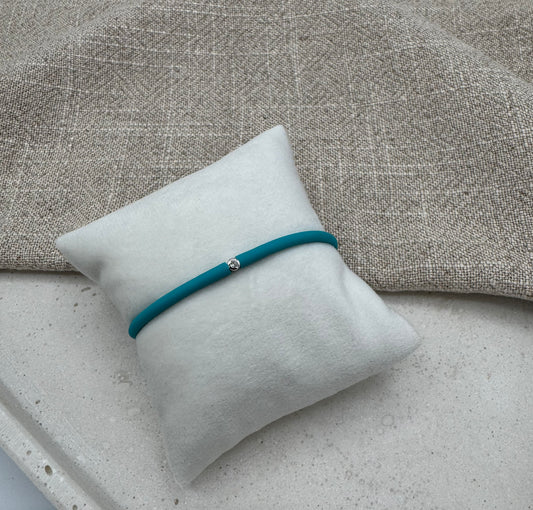 MY FIRST DIAMOND "Turquoise" Armband