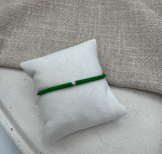 MY FIRST DIAMOND "Vert anglais" Armband