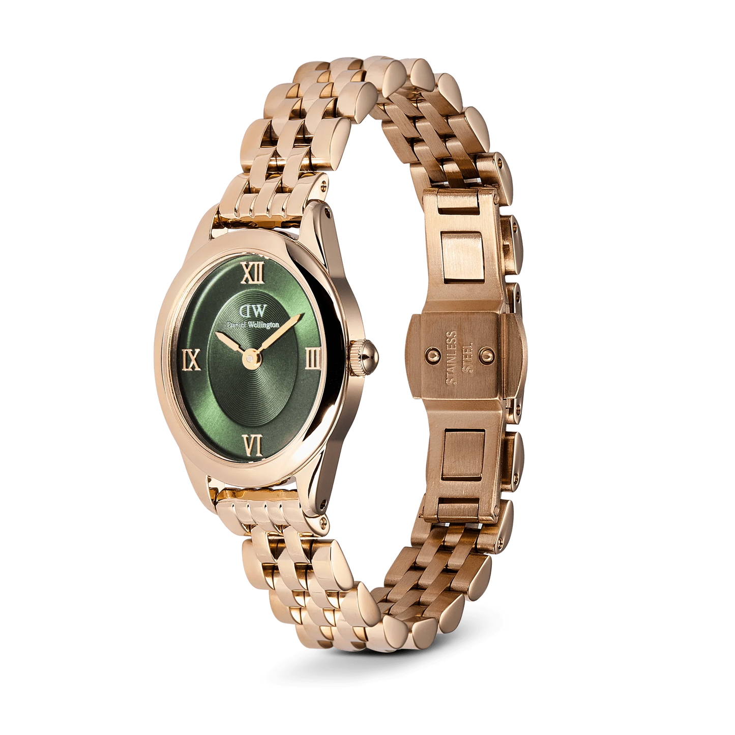 Daniel Wellington Ophelia Mini Emerald Rose Gold