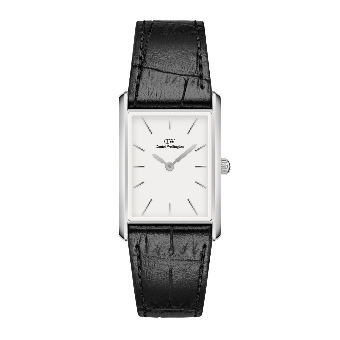 Daniel Wellington Bound Black Crocodile Silver