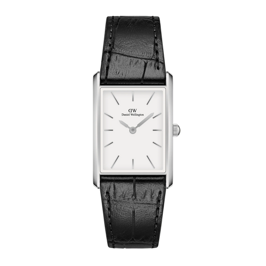 Daniel Wellington Bound Black Crocodile Silver