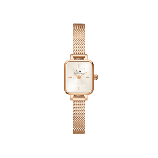 Daniel Wellington Quadro Mini Melrose Champagne