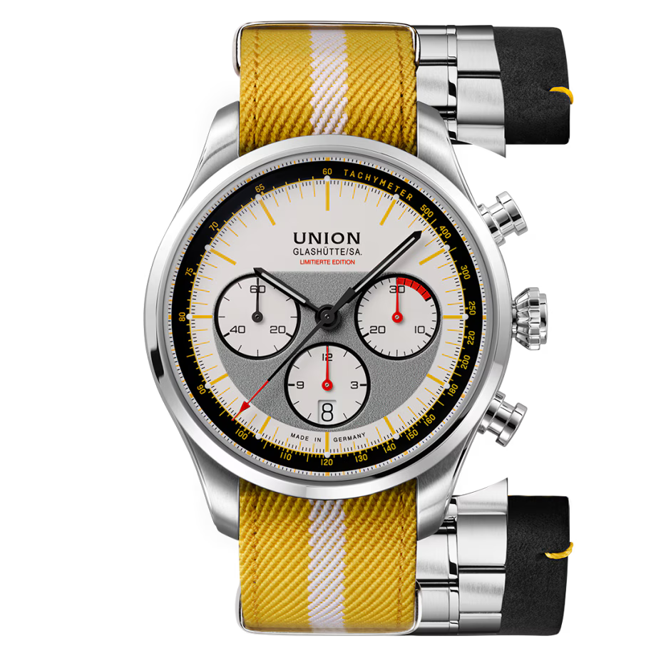 UNION GLASHÜTTE BELISAR CHRONOGRAPH LIMITED EDITION SILVRETTA CLASSIC