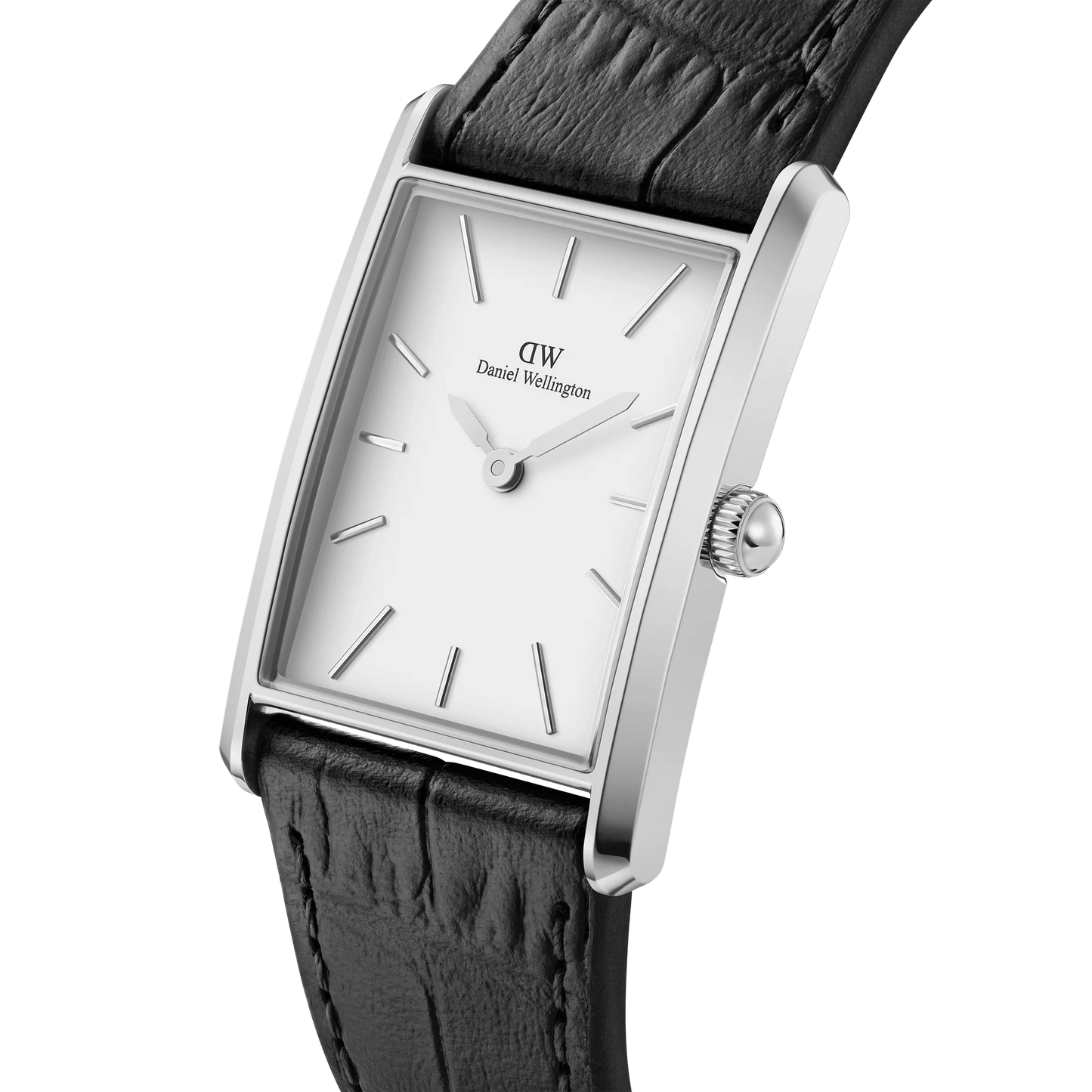 Daniel Wellington Bound Black Crocodile Silver